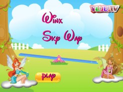 Винкс игра для девочек Прокатись на облаках