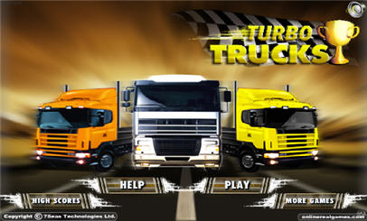 Игра Турбо грузовик онлайн