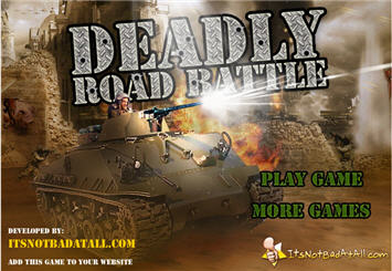 Игра танки онлайн Дорожные войны 